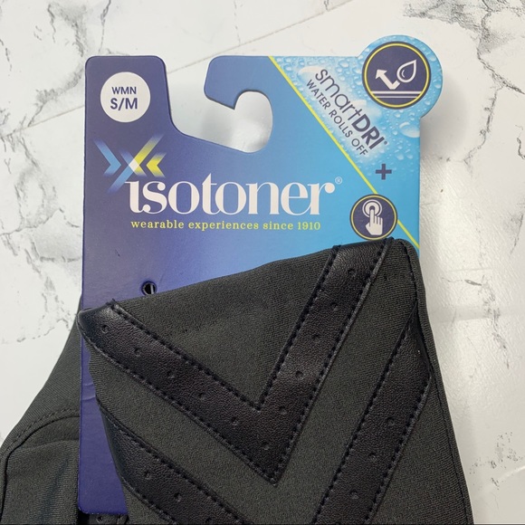 Isotoner Chevron Spandex Gloves - Picture 4 of 6